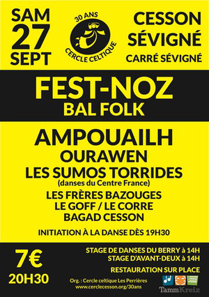 Fest-Noz/Bal folk à Cesson-Sévigné