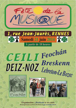 Ceili-Fest-Noz à Rennes