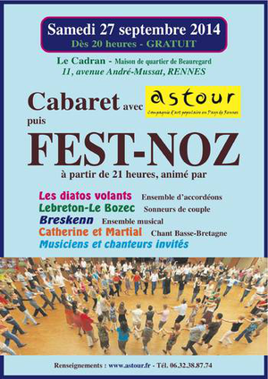Concert et Fest-Noz à Rennes