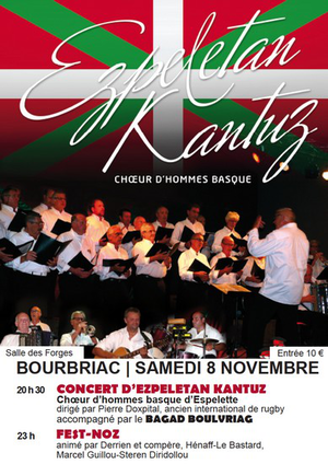Concert et Fest-Noz à Bourbriac