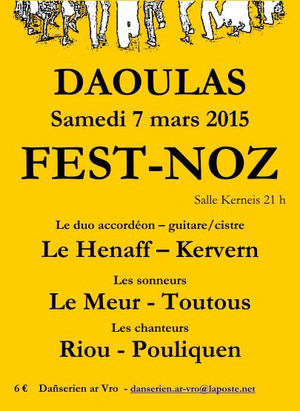 Fest Noz à Daoulas