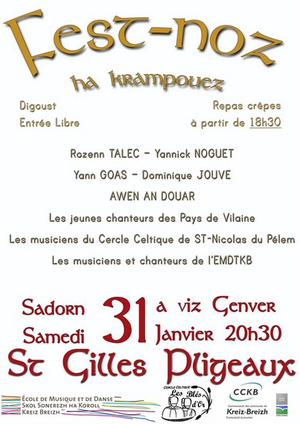 Fest Noz à Saint-Gilles-Pligeaux