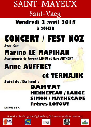 Concert et Fest-Noz à Saint-Mayeux