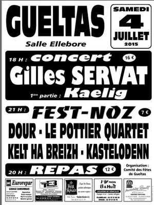 Concert et Fest-Noz à Gueltas